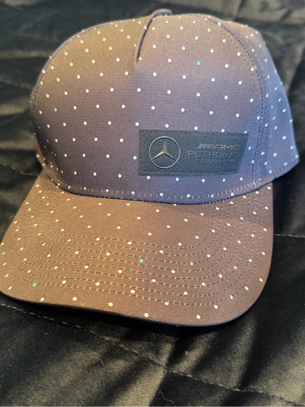Mercedes-Benz AMG Petronas F1 Black Polka Dot Cap